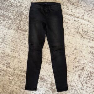 DSTLD Jet Black Skinny Jeans